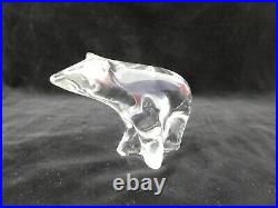 Kosta Boda Art Glass Polar Bear- F33