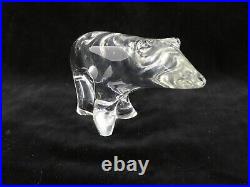 Kosta Boda Art Glass Polar Bear- F33