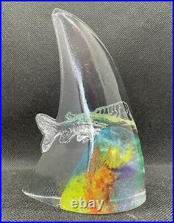 Kosta Boda Art Glass Sculpture Limited Edition Of 400 by Kjell Engman