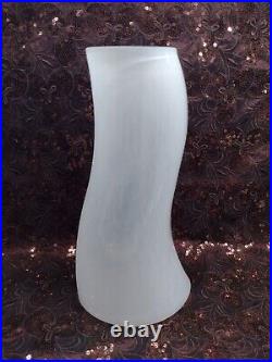 Kosta Boda Art Glass Vase By Artist Kjell Engman Signed