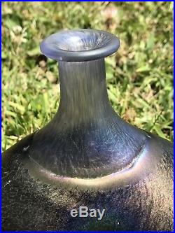 Kosta Boda Art Glass Vase Signed Bertil Vallien Number 48137 Antikva Collection