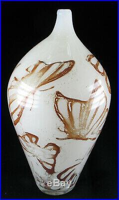 Kosta Boda, Artist`s Choice Olle Brozen Glas, Vase scandinavian art glass