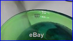 Kosta Boda Aurora Vase Blue/Green Medium