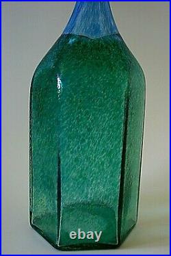 Kosta Boda Bertil Vallien Antikva Glass Vase / Bottle