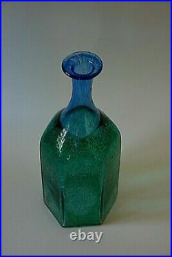 Kosta Boda Bertil Vallien Antikva Glass Vase / Bottle