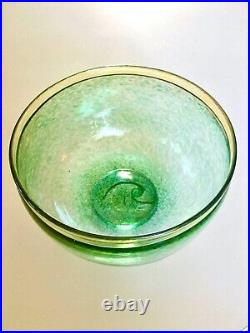 Kosta Boda Bertil Vallien Art Glass Bowl''antikva'', Bertil Vallien Kosta Boda