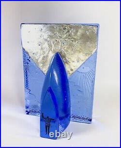 Kosta Boda Bertil Vallien Art Glass Sculpture
