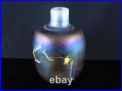 Kosta Boda Bertil Vallien Art Glass Small Vase Art Nouveau