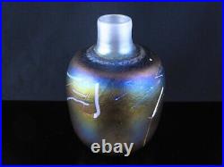 Kosta Boda Bertil Vallien Art Glass Small Vase Art Nouveau