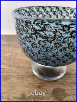 Kosta Boda Bertil Vallien Blue Glass Bowl