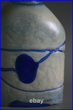Kosta Boda Bertil Vallien Galaxy Glass Vase / Bottle