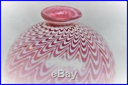 Kosta Boda Bertil Vallien. Large Vase Minos In Pink. 26 CM