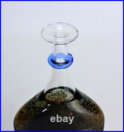 Kosta Boda Bertil Vallien Satellite Bottle Vase Vintage Glass