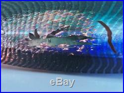 Kosta Boda Bertil Vallien Stunning Boat Glass Sculpture