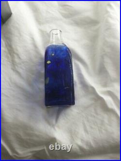 Kosta Boda Bertil Vallien Vase Confetti In Blue Ltd Ed Signed