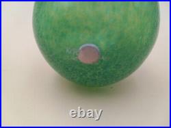 Kosta Boda Fruttery Pear 99681 Gunnel Sahlin Glass 90s Sweden