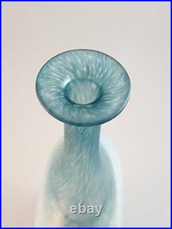 Kosta Boda Glass Bertil Vallien Galaxy Blue Series Vase Signed Numbered