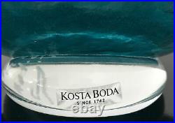 Kosta Boda Glass Decanter Kjell Engman RARE