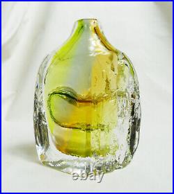 Kosta Boda Glass Vase Designed By Goran Warff Rare and Early Example