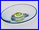 Kosta Boda Goran Warff Special & (Unique) Unik Oval Dish Fabulous Blue/Green