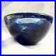 Kosta Boda Handcrafted Blue Glass Bowl