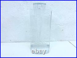 Kosta Boda Ice Age Candle Stand Design Kjell Engman 2000s