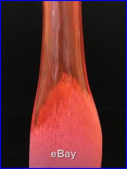 Kosta Boda Joy Vase by Monica Backstrom Pink/Orange