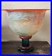 Kosta Boda Kjell Engman CANCAN #59147 Large Pedestal Bowl Art Glass Signed 12