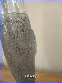 Kosta Boda Kjell Engman Fossil Series, Art Glass Vase