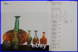 Kosta Boda, Kjell Engman. Large Bottle/vase Rio Very Rare