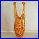 Kosta Boda Kjell Engman SIGNED 15 Catwalk Swimsuit Vase Orange (7040601)