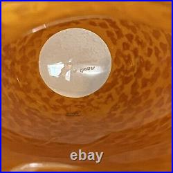 Kosta Boda Kjell Engman SIGNED 15 Catwalk Swimsuit Vase Orange (7040601)