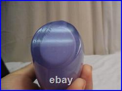 Kosta Boda Kjell Engman Signed Lavender / Purple Art Glass Vase 10