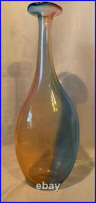 Kosta Boda Kjell Engman Vase 48838 Signed Art Glass Nice