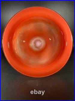 Kosta Boda LARGE Footed Bowl/Cup Can Can Bowl by Kjell Engman Scandinavian Glass