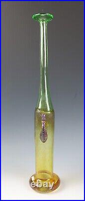 Kosta Boda Large 18 46cm Windpipe Vase Bertil Vallien Bottle Glass Wind 48177