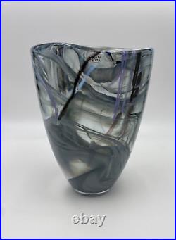 Kosta Boda Large Heavy Glass Vase