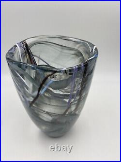 Kosta Boda Large Heavy Glass Vase
