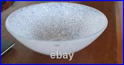 Kosta Boda Large Tellus Ice and Snow Bowl Designer, Anna Ehrner 12 / 31cm