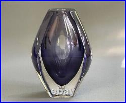 Kosta Boda Mona Morales Schildt Bud Vase Ventana Art Glass SWEDEN