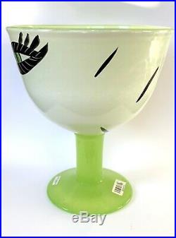 Kosta Boda Open minds Green Glass Vase By Ulrika Hydman From Sweden