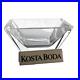 Kosta Boda PLAZA 8 Square Bowl EXCELLENT+ Thick Heavy Crystal 57848