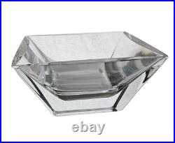 Kosta Boda PLAZA 8 Square Bowl EXCELLENT+ Thick Heavy Crystal 57848