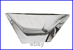 Kosta Boda PLAZA 8 Square Bowl EXCELLENT+ Thick Heavy Crystal 57848