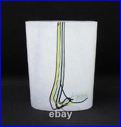 Kosta Boda Rainbow Art Glass Vase Signed Bertil Vallien Swedish Vintage #2