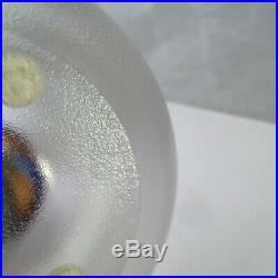 Kosta Boda Royal Art Sculpture Glass Gwarff # 97939 4-3/4 Spherical