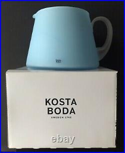 Kosta Boda SORBET JUG in BLUE by Anne Nilsson