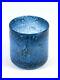 Kosta Boda? Sign. Bertil Vallien Blue Cylindrical Glass Vase Ø 15.5 H 16.5