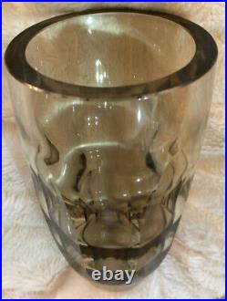 Kosta Boda Signed Glass Vase Art Deco Number 333
