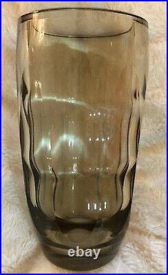 Kosta Boda Signed Glass Vase Art Deco Number 333